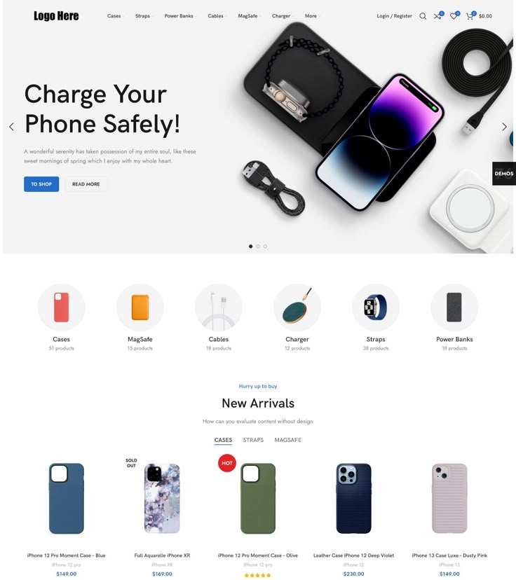 E-commerce Web Design